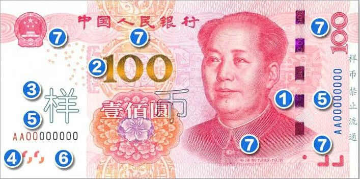 新版百元纸币 解密防伪特征